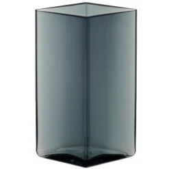 Iittala Vase Ruutu, 115 X 180 mm, Gris