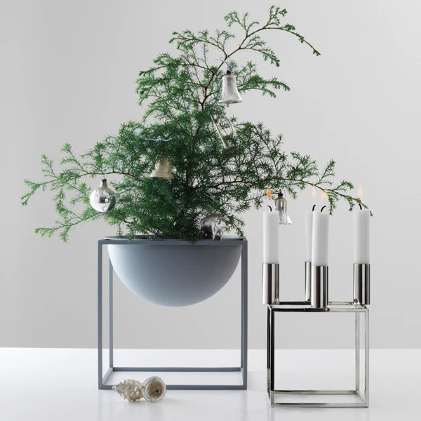 By Lassen Bougeoir Kubus 4, Nickel 2 By Lassen Bougeoir Kubus 4, Nickel – Image 2