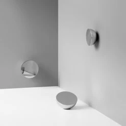 New Works Miroir De Table Aura, Acier Inoxydable -Décoration D'Intérieur 9NewworksSS2017 iso HV