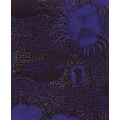 Pihlgren Ja Ritola Papier Peint Kiurujen Yö, Bleu De Cobalt