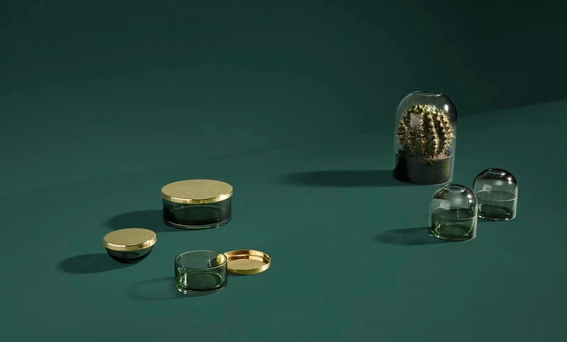 AYTM Photophore En Forme De Lanterne Tota, Rose - noir 4 AYTM Photophore En Forme De Lanterne Tota, Rose - noir – Image 4