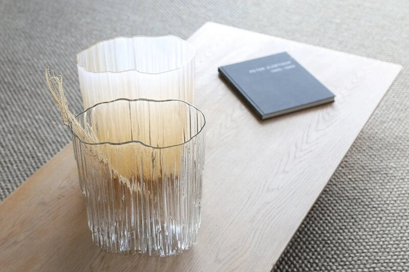 Antrei Hartikainen Vase Melt, Modèle XL, Peach 5 Antrei Hartikainen Vase Melt, Modèle XL, Peach – Image 5