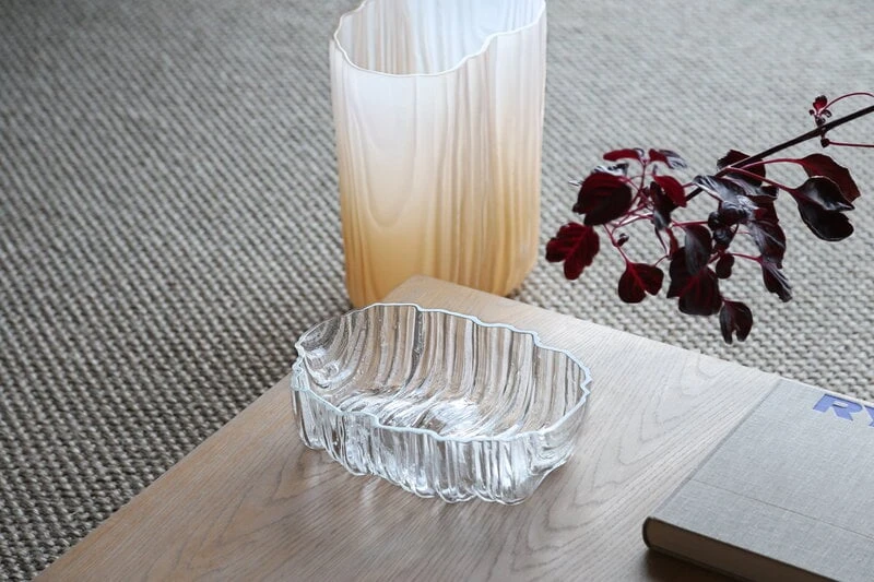 Antrei Hartikainen Vase Melt, Modèle XL, Peach 2 Antrei Hartikainen Vase Melt, Modèle XL, Peach – Image 2