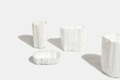 Antrei Hartikainen Vase Melt, Modèle XL, Blanc 6 Antrei Hartikainen Vase Melt, Modèle XL, Blanc -Décoration D'Intérieur Antrei Hartikainen Melt XL L M S size white