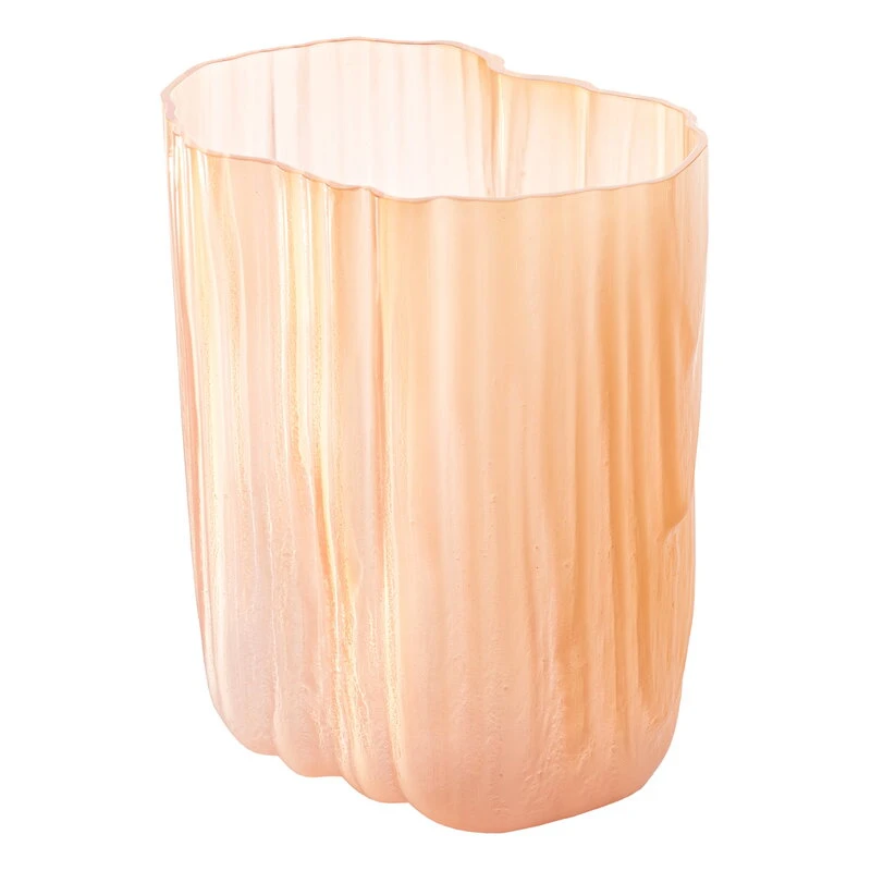 Antrei Hartikainen Vase Melt, Modèle XL, Peach 1 Antrei Hartikainen Vase Melt, Modèle XL, Peach