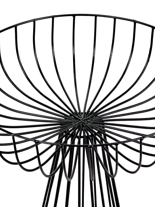 Serax Panier Avec Support Catu, Noir 3 Serax Panier Avec Support Catu, Noir – Image 3