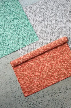 HAY Tapis Braided, Rouge -Décoration D'Intérieur Braided Rug family 02