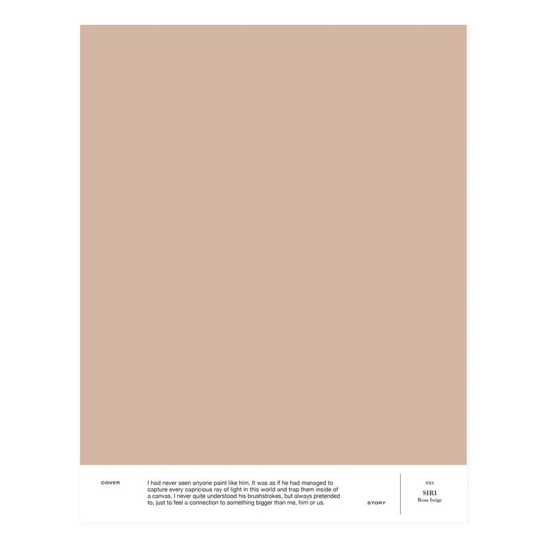 Cover Story Échantillon De Peinture, 021 SIRI - Beige Rosé 1 Cover Story Échantillon De Peinture, 021 SIRI - Beige Rosé