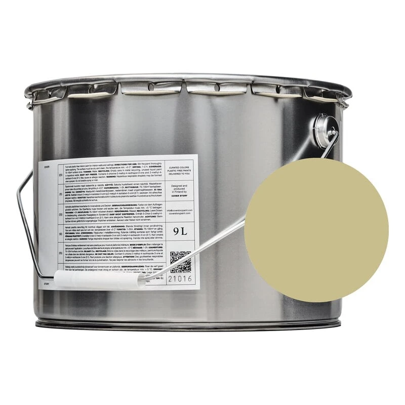 Cover Story Peinture Intérieure, 9 L, 030 VIRGINIA - Straw Green 1 Cover Story Peinture Intérieure, 9 L, 030 VIRGINIA - Straw Green