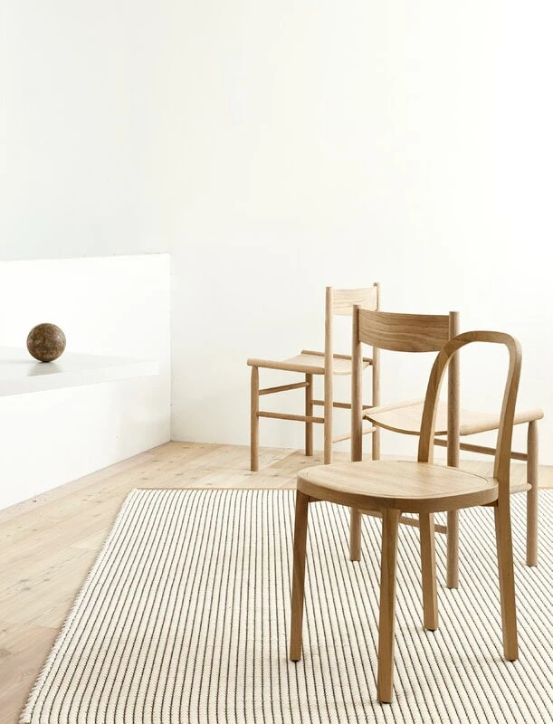 Woodnotes Tapis Duetto 1, Naturel - Blanc 2 Woodnotes Tapis Duetto 1, Naturel - Blanc – Image 2