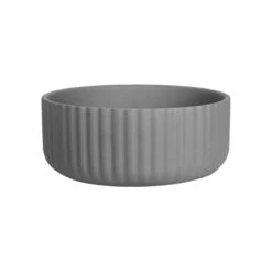 Elementa Pot De Fleurs, Modèle Bas, Gris