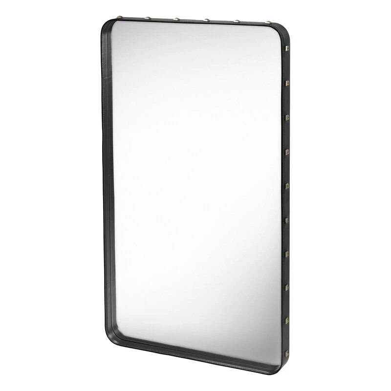 GUBI Miroir Rectangulaire Adnet, 65 x 115 cm, Noir 2 GUBI Miroir Rectangulaire Adnet, 65 x 115 cm, Noir – Image 2