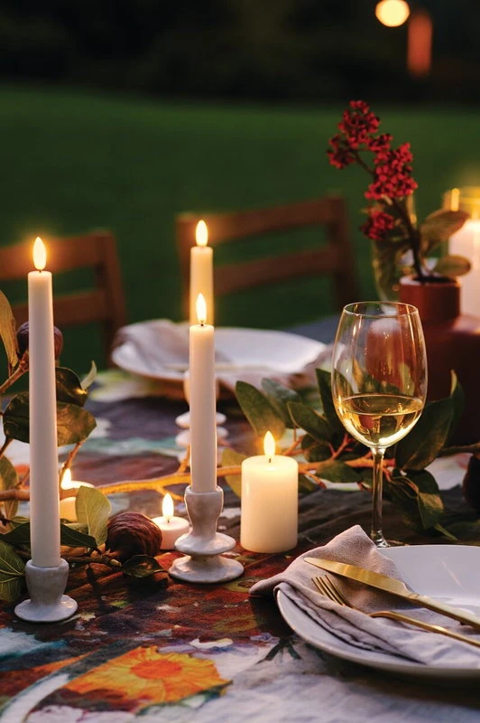 Uyuni Lighting Bougie Pilier LED, 5 x 7,5 cm, Nordic White 4 Uyuni Lighting Bougie Pilier LED, 5 x 7,5 cm, Nordic White – Image 4