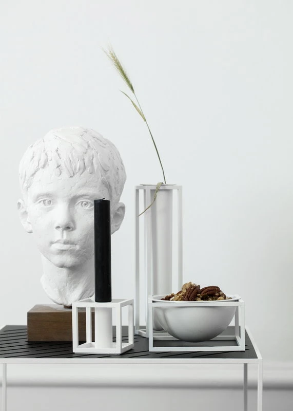 By Lassen Vase Kubus Flora, Blanc 6 By Lassen Vase Kubus Flora, Blanc – Image 6