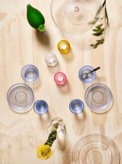 Iittala Photophore Kastehelmi 64 mm, Citron -Décoration D'Intérieur Iittala 2017 Kastehelmi Kartio Birds by Toikka