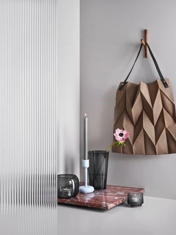 Iittala Bougeoir Bougie Chauffe-plat Kaasa, Gris 5 Iittala Bougeoir Bougie Chauffe-plat Kaasa, Gris – Image 5