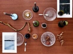 Iittala Bougeoir Pour Bougie Chauffe-plat Kaasa, Transparent - Rose Doré 8 Iittala Bougeoir Pour Bougie Chauffe-plat Kaasa, Transparent - Rose Doré -Décoration D'Intérieur Iittala 2018 Nappula Ultima Thule Kaasa Essence Citterio