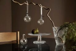 Iittala Pomme En Verre, 3 pièces, Transparent -Décoration D'Intérieur Iittala 2021 Christmas 22