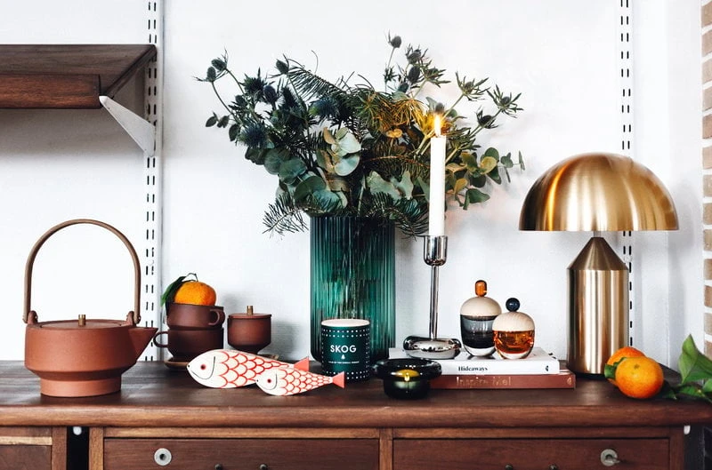 Katriina Nuutinen Boîte Lyyli, Petit Modèle, Orange - gris 5 Katriina Nuutinen Boîte Lyyli, Petit Modèle, Orange - gris – Image 5