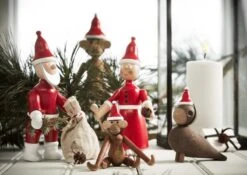 Kay Bojesen Lovebirds 2 pièces, Chêne/chêne Fumé -Décoration D'Intérieur KB 39236 39237 39430 39480 01