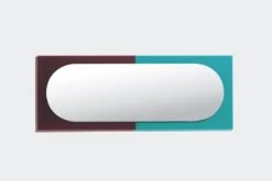 Petite Friture Miroir Wander, 67 x 176 cm, émeraude - Cerise 8 Petite Friture Miroir Wander, 67 x 176 cm, émeraude - Cerise -Décoration D'Intérieur M0890301 WANDER mirror 67x176 emerald cherry 3