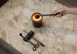 MENU Kit D’entretien Pour Bougie Clip, Noir -Décoration D'Intérieur MENU Candle Care Kit 3