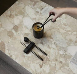 MENU Kit D’entretien Pour Bougie Clip, Noir -Décoration D'Intérieur MENU Candle Care Kit 4