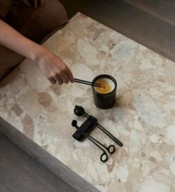 MENU Kit D’entretien Pour Bougie Clip, Noir -Décoration D'Intérieur MENU Candle Care Kit 5