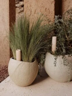 MENU Jardinière Plantas, 26 cm, Ivoire -Décoration D'Intérieur MENU LS Plantas Planter Hydrous Watering Stick 1