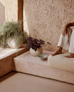 MENU Jardinière Plantas, 26 cm, Ivoire -Décoration D'Intérieur MENU LS Plantas Planter Triptych Bowl