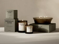 MENU Bougie Parfumée Olfacte, 80 g, Midnight Soak -Décoration D'Intérieur MENU Olfacte Scented Candle Midnight Soak