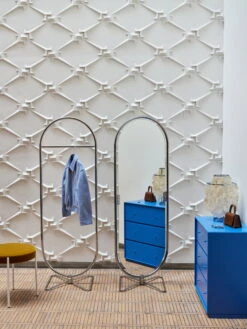 Verpan Miroir System 1-2-3, Chromé -Décoration D'Intérieur Mengel21275