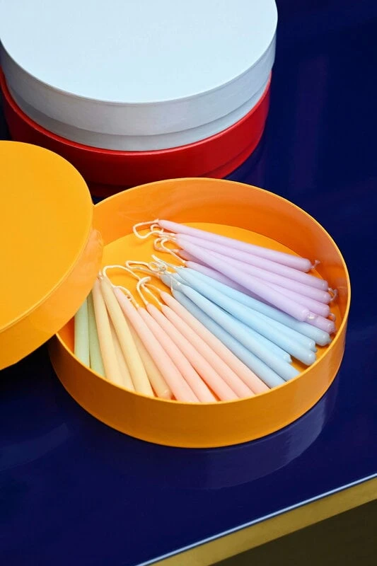 HAY Bougies Mini Conical, Lot De 12, Vert Clair 2 HAY Bougies Mini Conical, Lot De 12, Vert Clair – Image 2