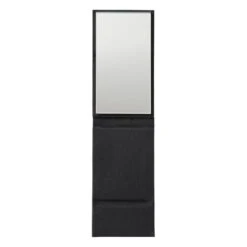 Nuori Miroir Hideaway, Noir -Décoration D'Intérieur NUORI Hideaway Mirror Black