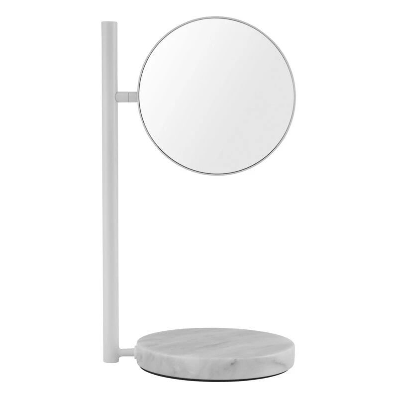 Normann Copenhagen Miroir De Table Pose, Blanc 1 Normann Copenhagen Miroir De Table Pose, Blanc