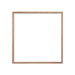 Teemu Järvi Illustrations Cadre 50 X 50 cm, Chêne