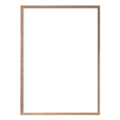 Teemu Järvi Illustrations Cadre 50 X 70 cm, Chêne