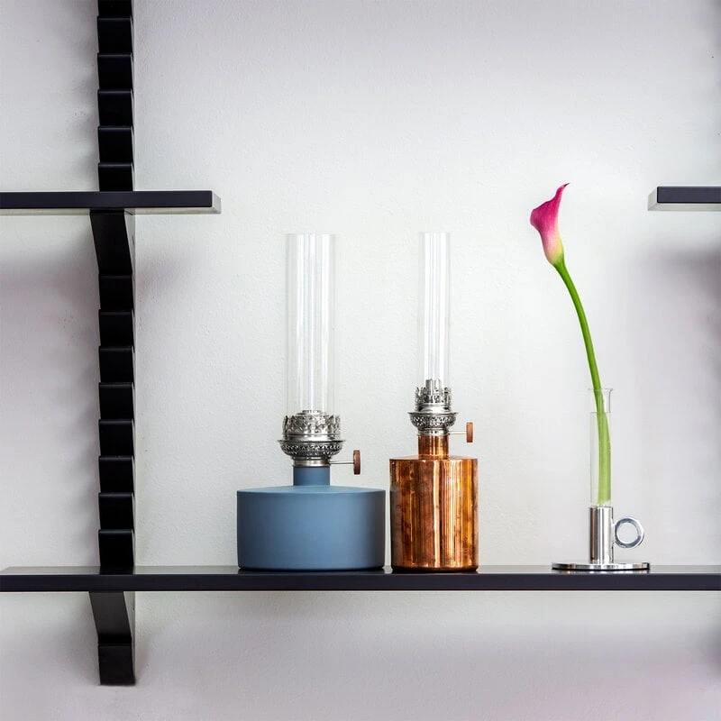 Klong Grande Lampe à Huile Patina, Bleu 4 Klong Grande Lampe à Huile Patina, Bleu – Image 4