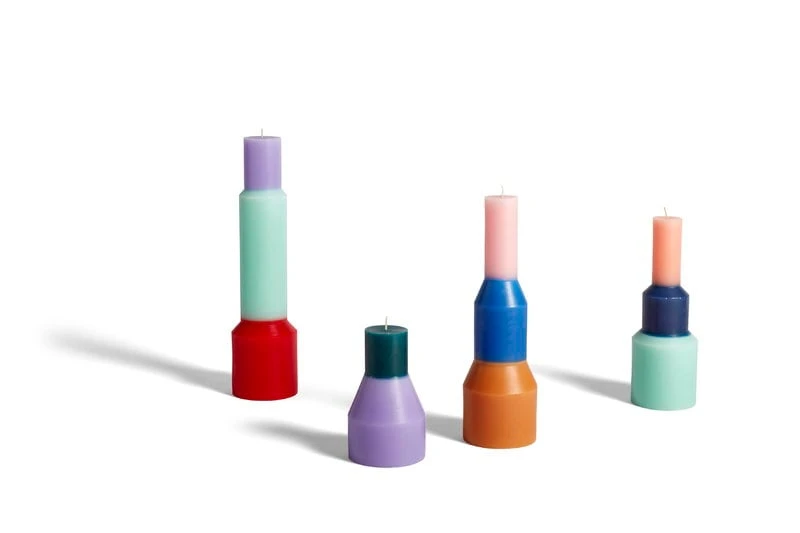 HAY Bougie Pillar, Modèle S, Lavande 2 HAY Bougie Pillar, Modèle S, Lavande – Image 2