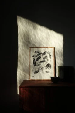 Teemu Järvi Illustrations Cadre 50 X 70 cm, Chêne -Décoration D'Intérieur Pondweed Poster Teemu Jrvi Illustrations photo Susanna Vento 4