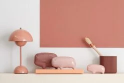 Craftworks Finland Primordial Animal, S, Rose Brumeux -Décoration D'Intérieur Primordials Red Tone Horisontal 1