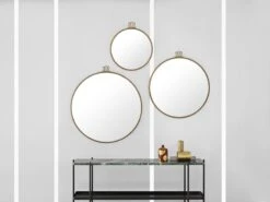 GUBI Miroir Randaccio Circular, 60 cm -Décoration D'Intérieur RandaccioWallMirror TSConsole 01