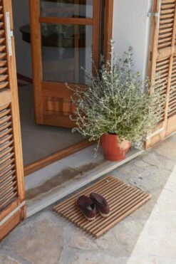 Skagerak Tapis Dania, Teck -Décoration D'Intérieur S1600231 1810403 Dania Mat2C Edge Pot M