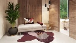 AYTM Pot De Fleurs Globe, Modèle XL, Noir -Décoration D'Intérieur SPA Camera002 KZ V5