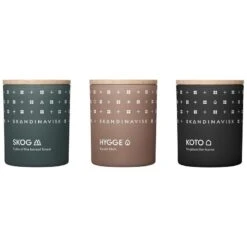 Skandinavisk Bougies Parfumées, Lot De 3 pièces, HIBERNATE