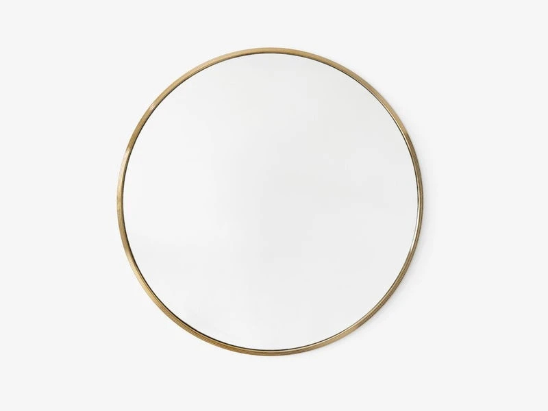 &Tradition Miroir Sillon SH6 96 cm, Laiton 2 &Tradition Miroir Sillon SH6 96 cm, Laiton – Image 2