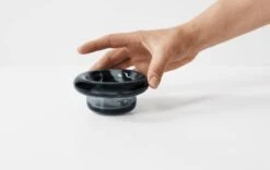 Nedre Foss Bougeoir Pour Bougie Chauffe-plat Sirkel, Smoke Grey -Décoration D'Intérieur Sirkelhandsmokegray