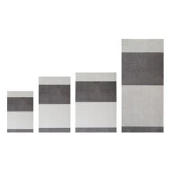 Tica Copenhagen Paillasson Stripes Horizontal, 90 x 130 cm, Gris 10 Tica Copenhagen Paillasson Stripes Horizontal, 90 x 130 cm, Gris -Décoration D'Intérieur Sizes Stripes H Grey 60x90 67x120 90x130 90x200