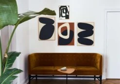 Paper Collective Affiche Solid Shapes 01 9 Paper Collective Affiche Solid Shapes 01 -Décoration D'Intérieur Solid Shapes Bold Line 02 Nina Bruun