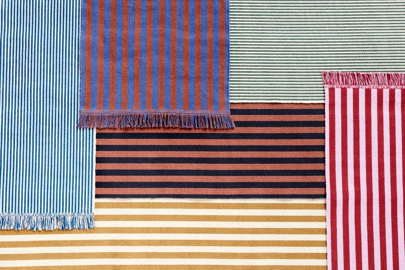 HAY Tapis Stripes And Stripes, 65 X 300 cm, Barley Field 3 HAY Tapis Stripes And Stripes, 65 X 300 cm, Barley Field – Image 3